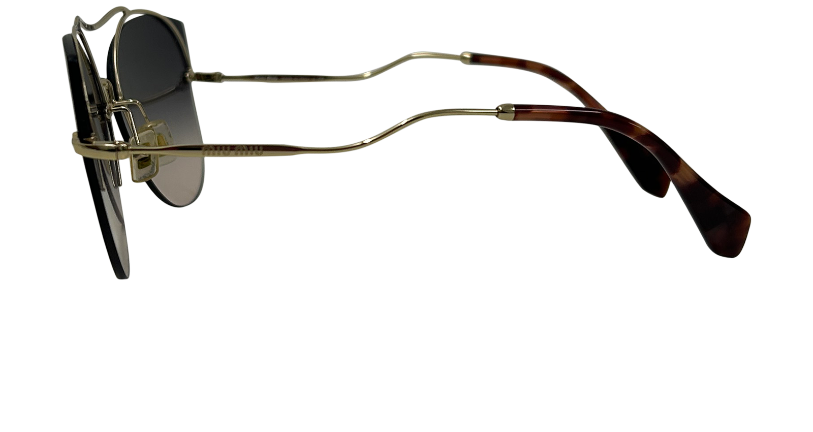 Miu Miu Gafas de Sol, 100&euro;, Accesorios, Morado, Metal - Latón, Vista inferior